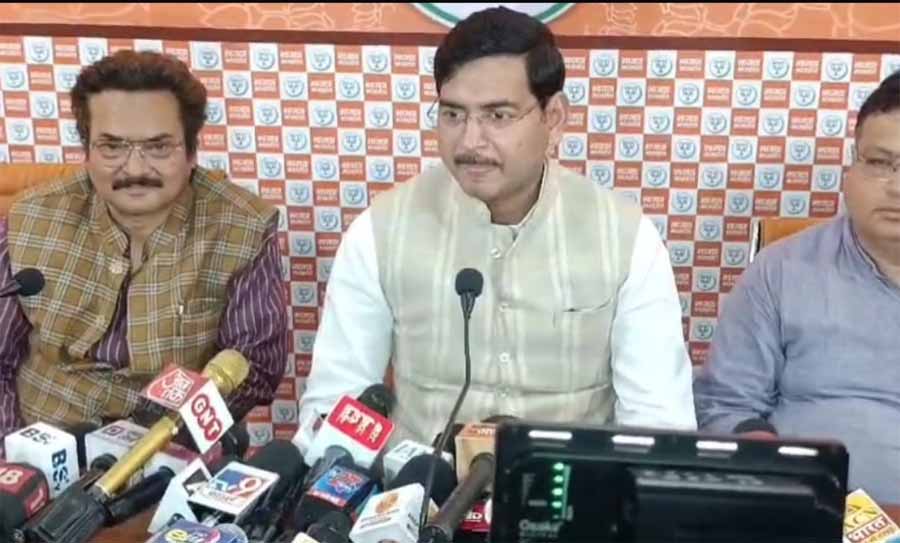 बीजेपी के प्रदेश मीडिया प्रभारी आशीष अग्रवाल ने की प्रेस कॉन्फ्रेंस