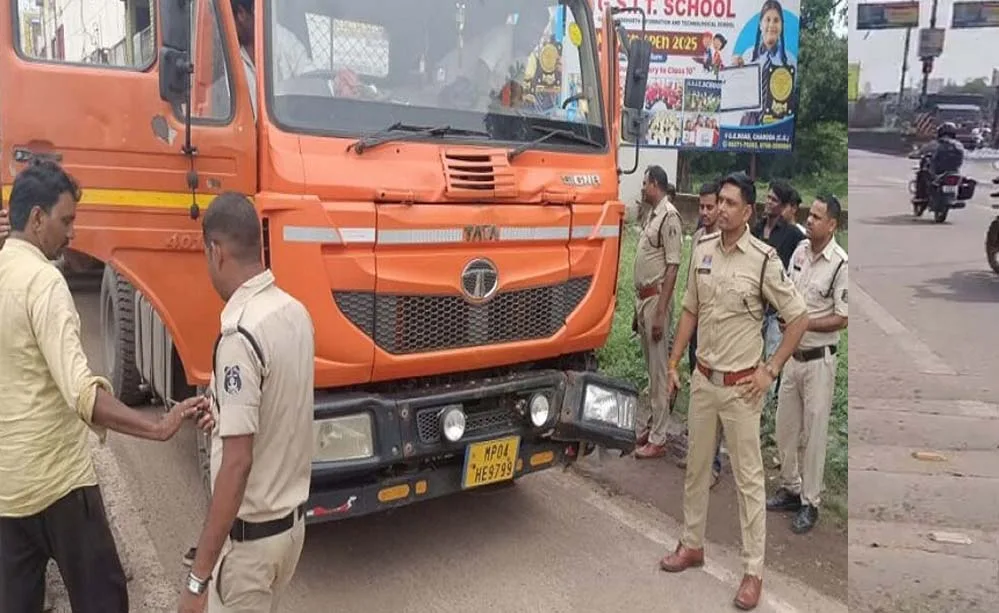 भिलाई में ट्रेलर की चपेट में आने से बाइक सवार चाचा-भतीजे की मौत, SSP बोले- सड़क बनाने वाली कंपनी पर दर्ज हो हत्या का केस