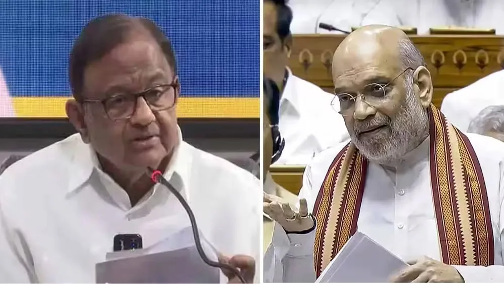 चिदंबरम के बयान पर भड़के गृह मंत्री, बोले- पाकिस्तान का पक्ष लेकर क्या मिलेगा?