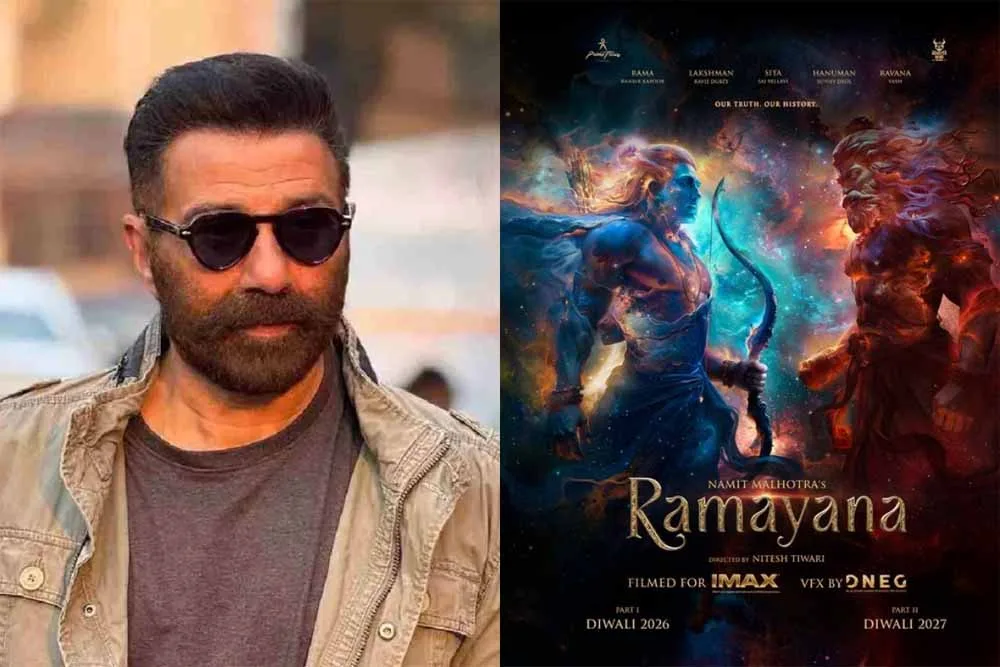 फिल्म ‘रामायण’ में हनुमान जी का किरदार निभाकर गौरवान्वित महसूस कर रहे हैं सनी देओल