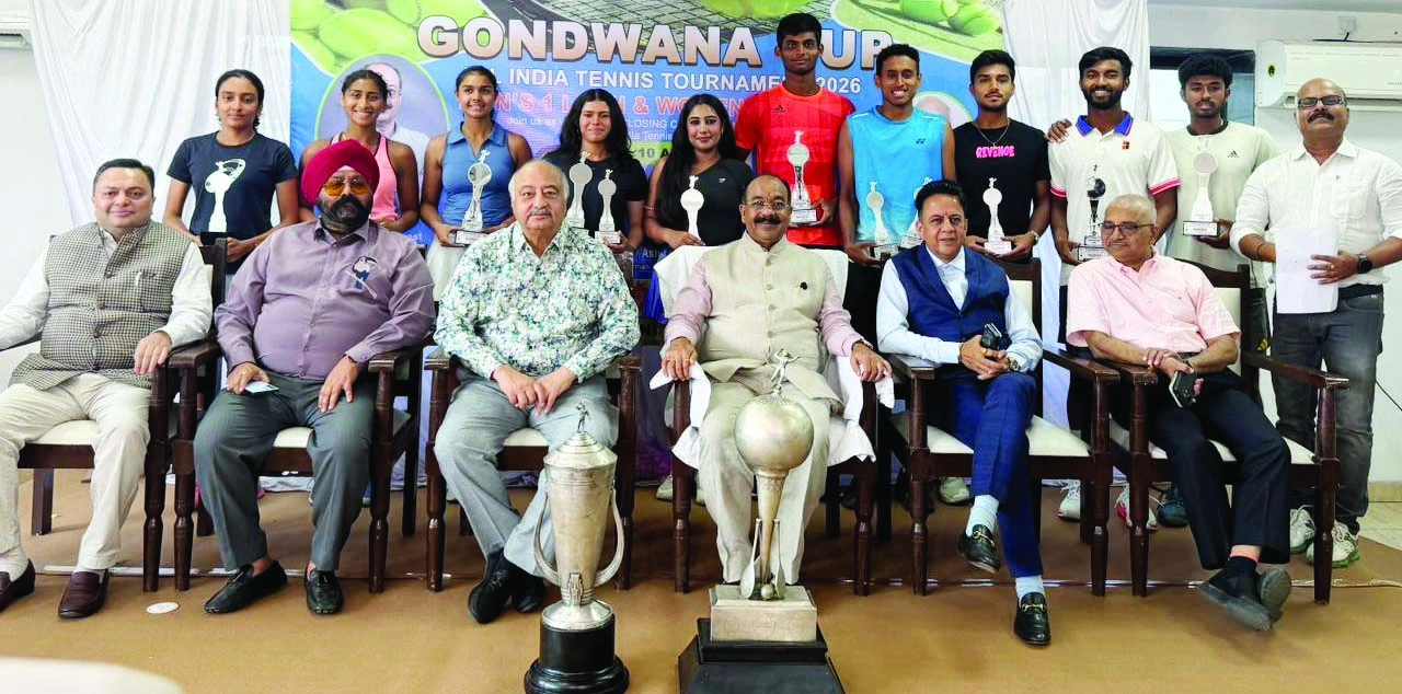 डिप्टी सीएम अरुण साव ने गोंडवाना कप 2026 का किया भव्य समापन, टेनिस संघ के पदाधिकारियों के प्रयासों की सराहना