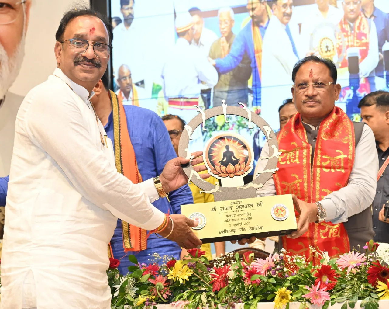 मुख्यमंत्री विष्णु देव साय बोले- योग अपनाएं, स्वस्थ जीवन पाएं