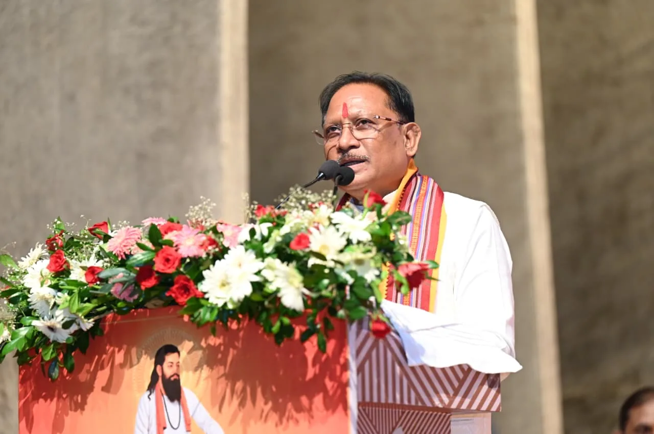 संत रविदास के समरसता, समानता और भक्ति के आदर्श विकसित भारत की मजबूत नींव : मुख्यमंत्री विष्णु देव साय